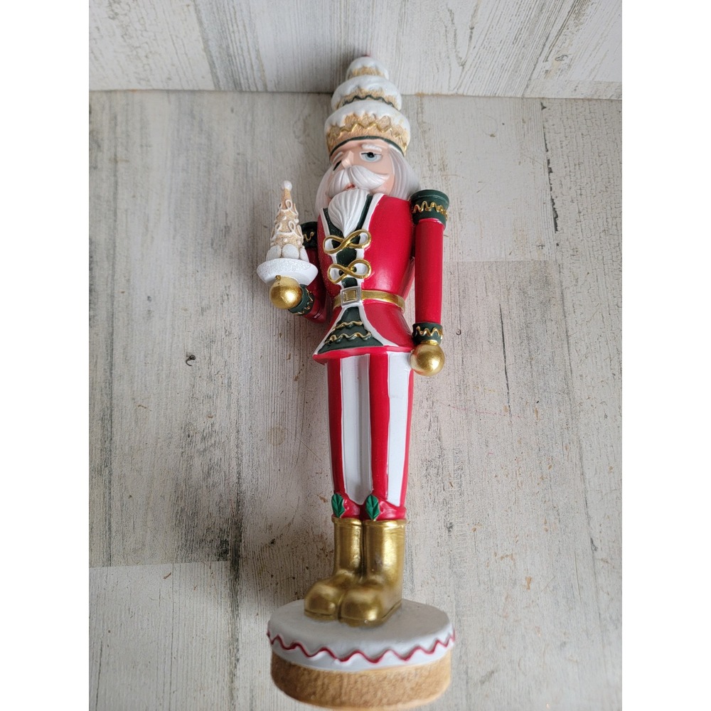 Nutcracker glitter candy cake baking cute Xmas home decor figure unique